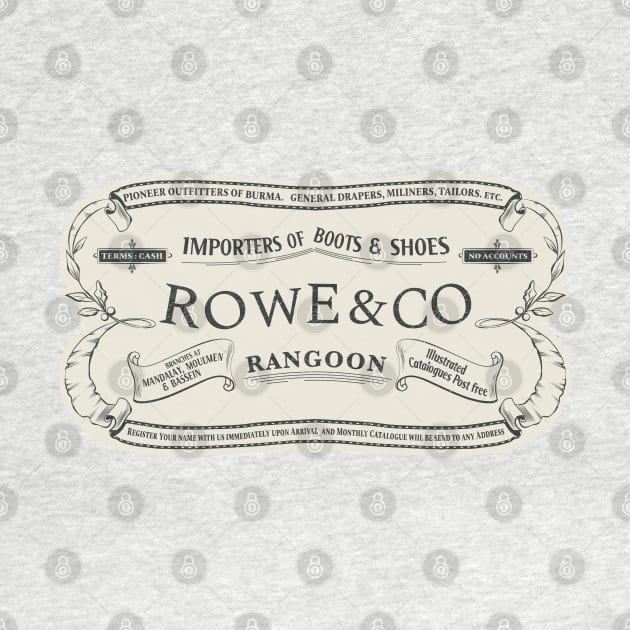 Rowe & Co, Rangoon c.1920 by shwewawah